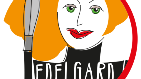 Logo von EDELGARD, eine wehrhafte Frau