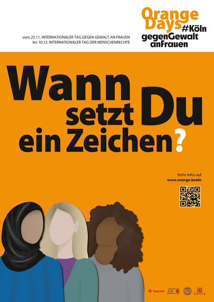 Aktion OrangeDays 2023: Wann setzt Du ein Zeichen?